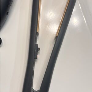 Chi Original Professional Black Hair Straightener with Gold Plates